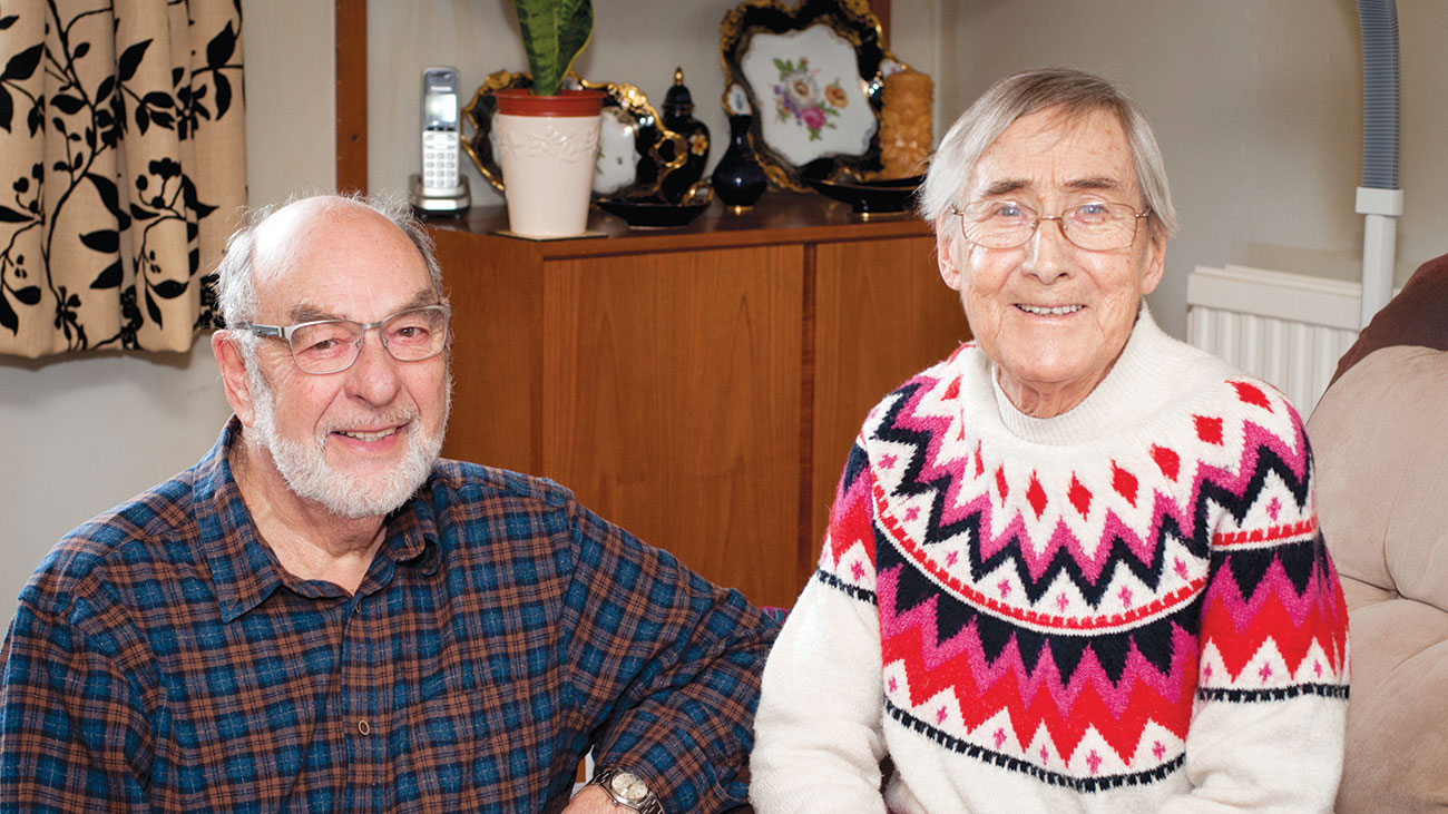 Portraits of John and Barb Sibley