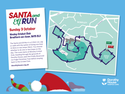 Santa and Elf Run Map 2023