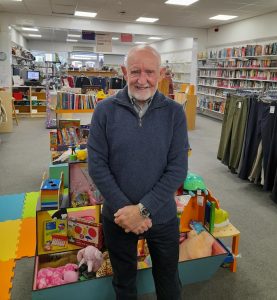 Tony, Dorothy House volunteer who became employee