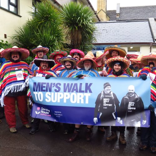 Men’s Walk to Support – the Avon Road Amigos’ fundraising challenge