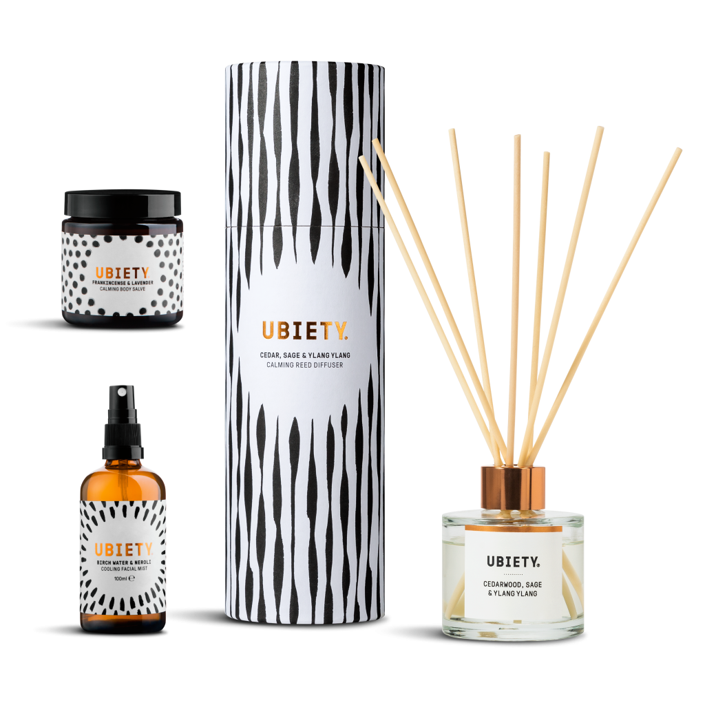 Ubiety coronation offer - body care and aromatherapy products