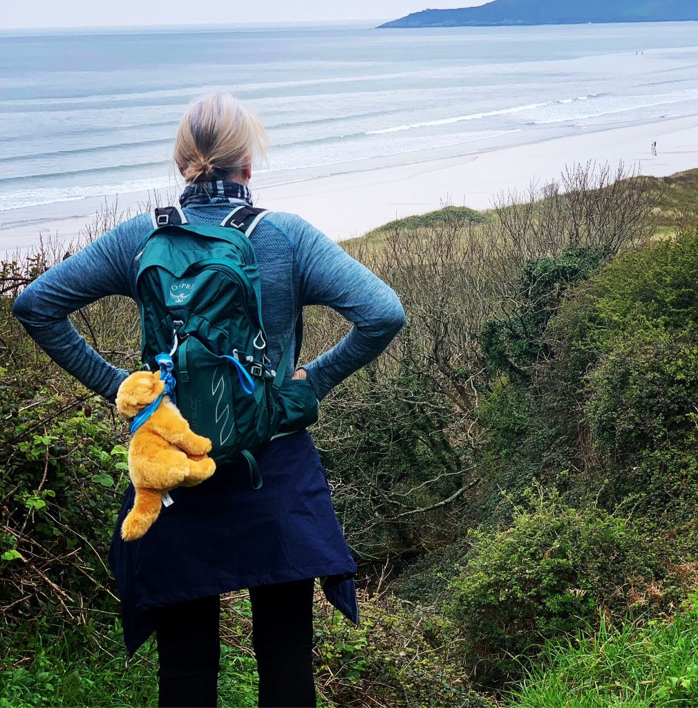 National Walking Month - Sue's walking through grief update from the South West Coast Path
