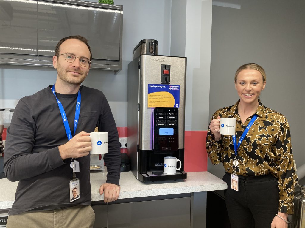 Bath ASU coffee machine initiative fundraising