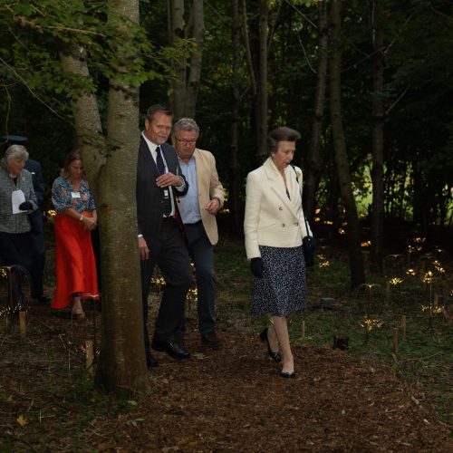 The Princess Royal opens Dorothy House’s expanded ‘Firefly Woods’