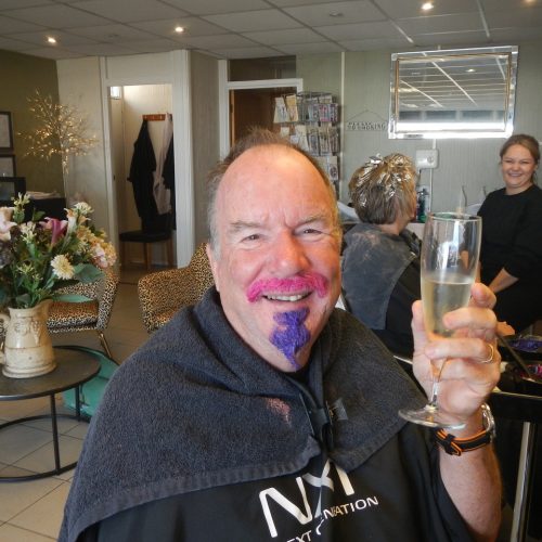 Dorothy House volunteer dyes beard to fundraise over £1,300!