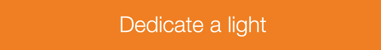 Dedicate a light on a Firefly orange button for Firefly Appeal 2024 