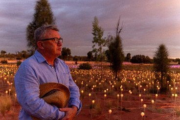 Bruce Munro, artist and Dorothy House Art Ambassador