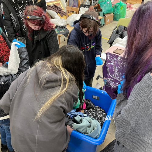 Threads for Care launches new partnership with Wiltshire fashion and arts students