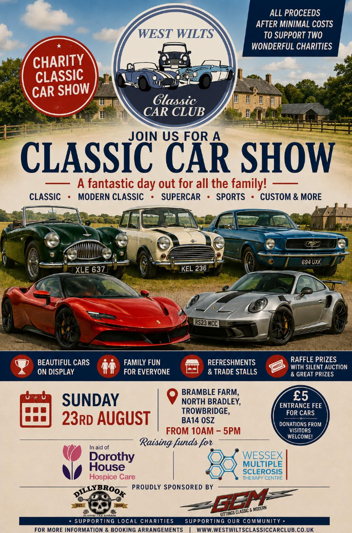 West Wilts Charity Classic Car Show